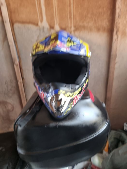 Каска Red Bull Крос Мотор/Скутер/Бъги/Вело/АТВ-S