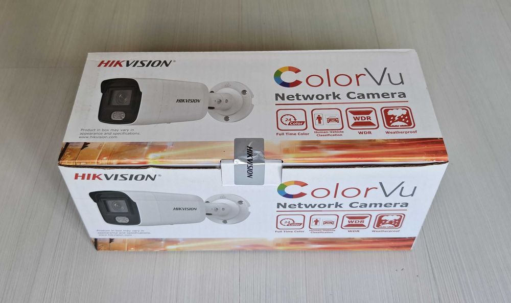 8MP IP камера с микрофон Hikvision ColorVu DS-2CD2087G2-LU