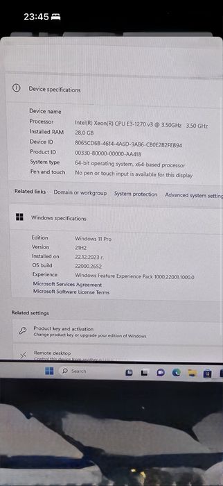 Продавам геймърски/работен компютър – стабилна конфигурация