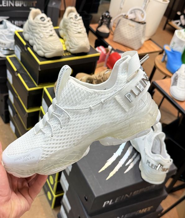 Plein Sport Gen X 04 white мъжки сникърси размер 44.45.46