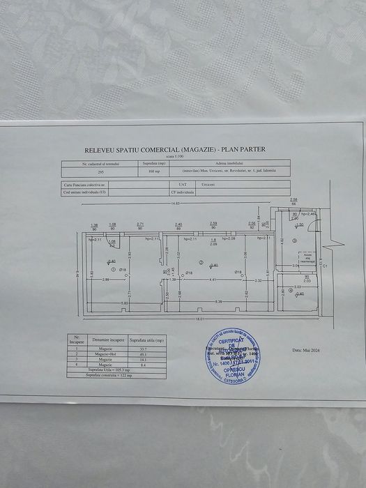 Apartament plus spații comerciale