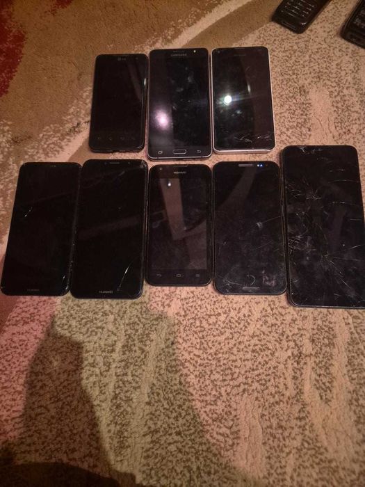 Lot telefoane mobile – Samsung, iPhone, Huawei, Microsoft