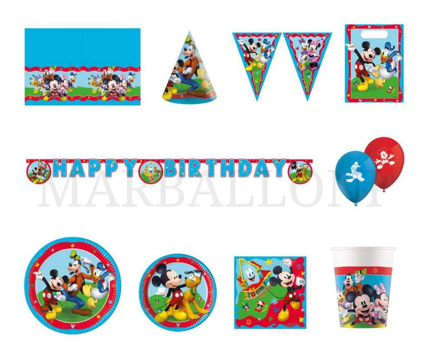 Парти Артикули Мики Маус, Парти Украса Мики Маус, Балони Мики Маус