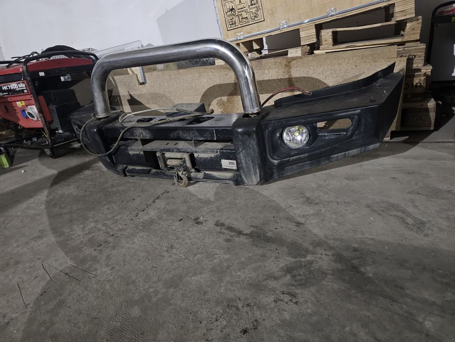 Силовой бампер с лебедкой