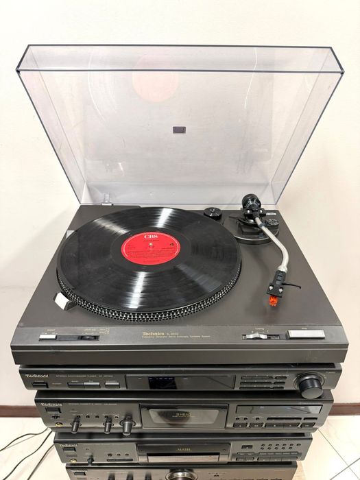 Ретро аудио система  TECHNICS - усилвател, сд плеър, дек и тунер