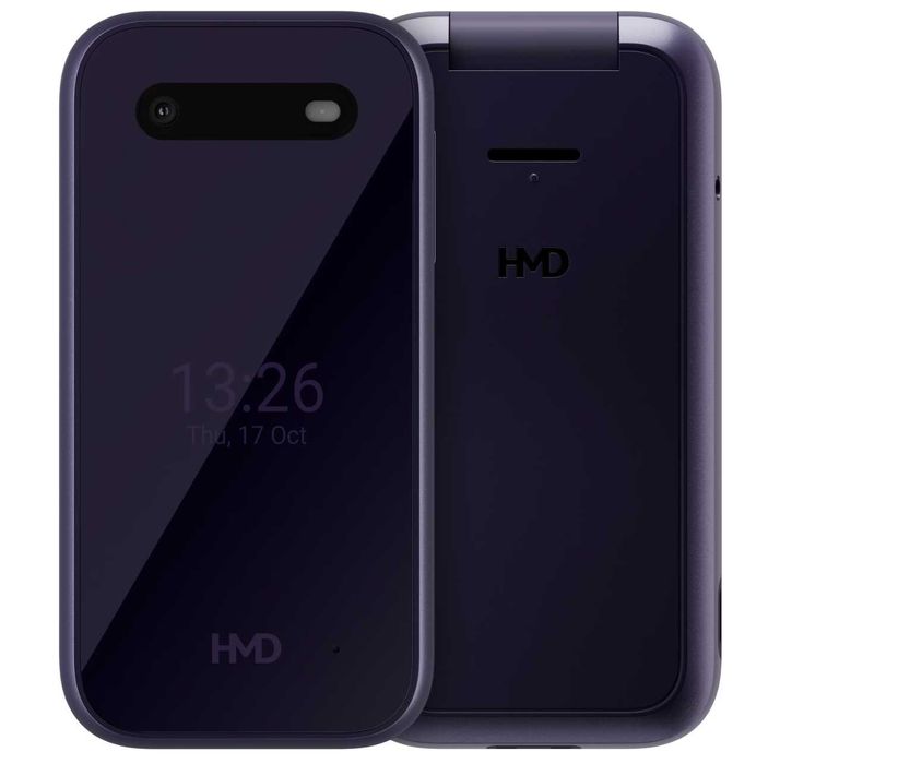 Telefon mobil Nokia 2660 Flip, Dual SIM, 4G, Violet