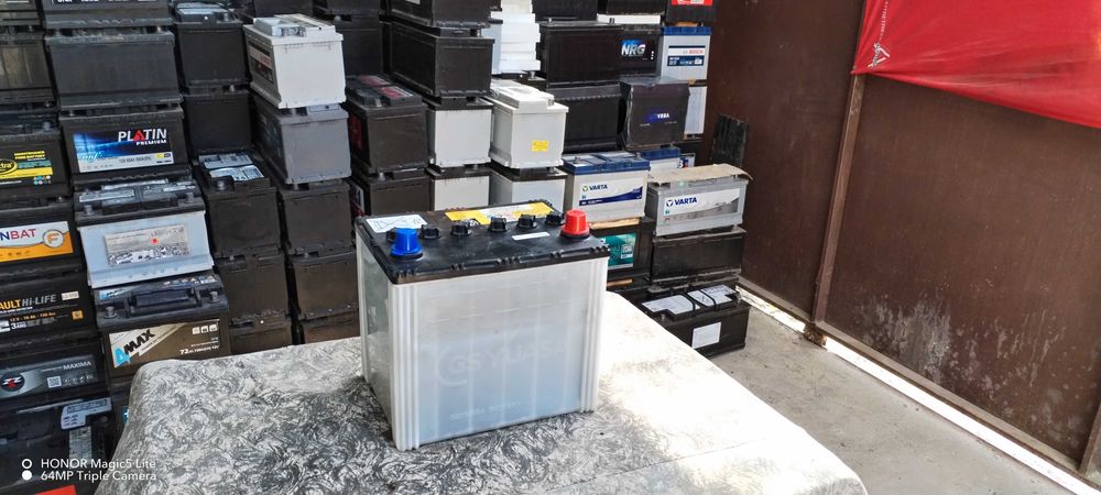 Акумулатор 60 ач, гаранция и доставка, азиатски стандарт