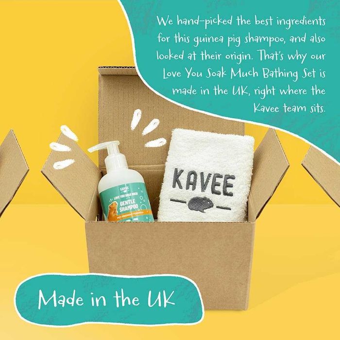 Kavee Love You Soak Much Комплект за къпане на морско свинче и заек