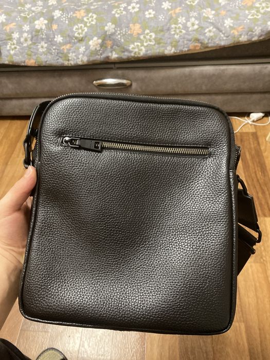 Барсетка кожанная