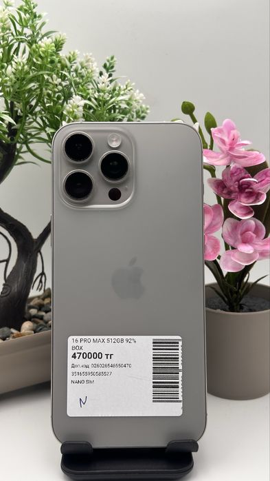 Iphone 16 pro MAX.   512/92%.   Айфон 16 про макс.   512/92%