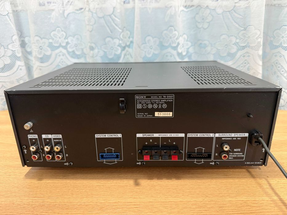 Amplificator,statie SONY TA-D507,surround,sunet mult peste HI-FI,japan