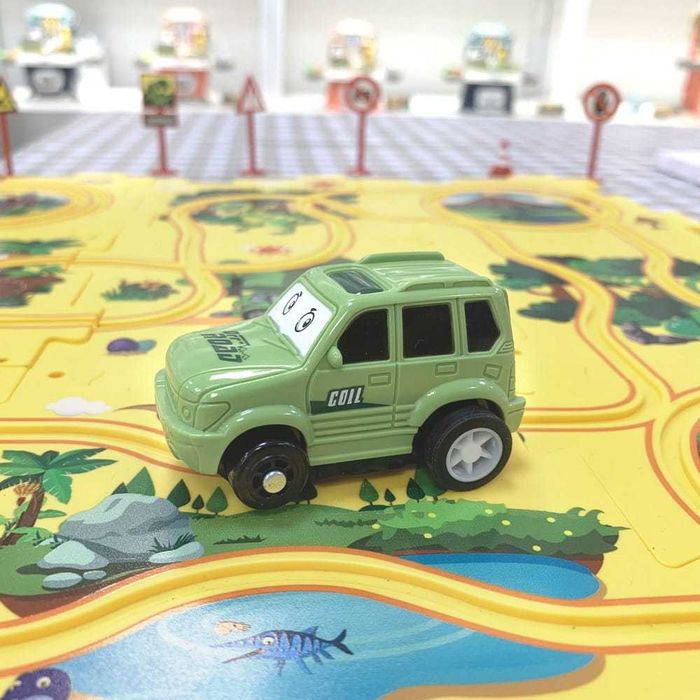 Puzzle educativ pentru copii constructie circuit multiplu integrat