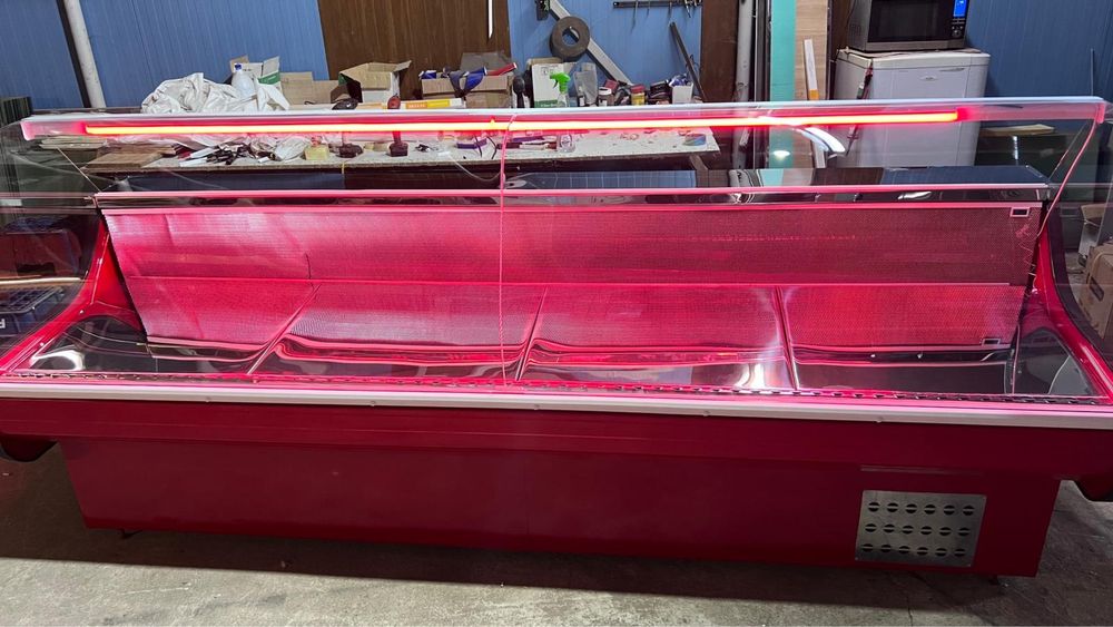 Vitrina frigorifica orizontala led pentru mezeluri