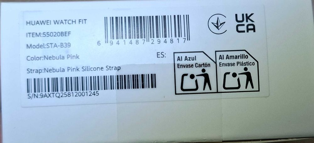 Смарт часовник Huawei - Watch Fit Special -нови,запечатани продукти