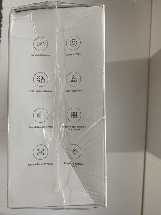 Camera video si audio, Baby monitor, 5"