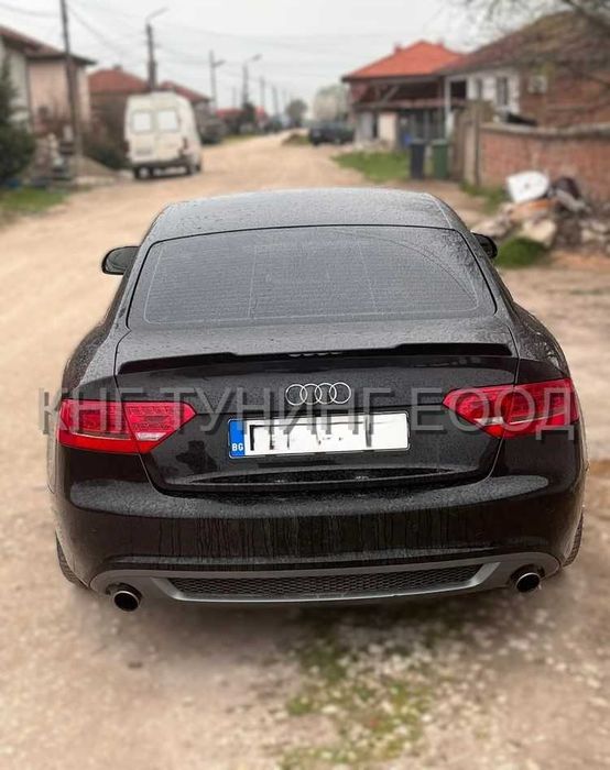 Батман лип спойлер за багажник ауди а5 б8 8Т / Audi a5 b8 8T spoiler batman / добавка