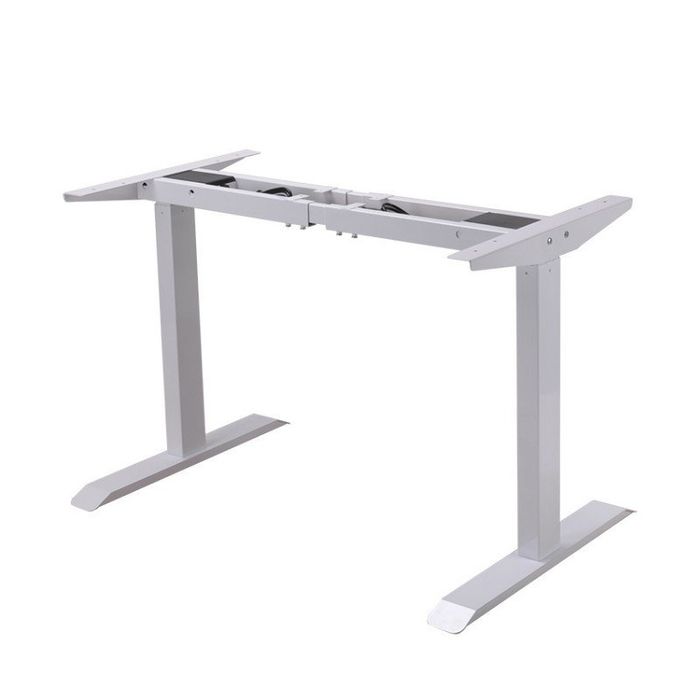 Стол электро-регулируемый с пультом на двух металлических опорах