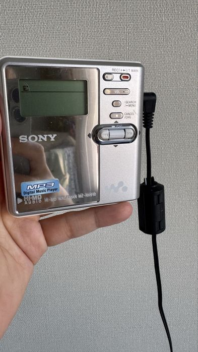 Минидиск проигрыватель sony walkman