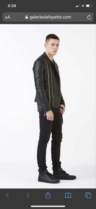 100% Агнешка  кожа яке Eleven Paris Collection  70 %  намаление