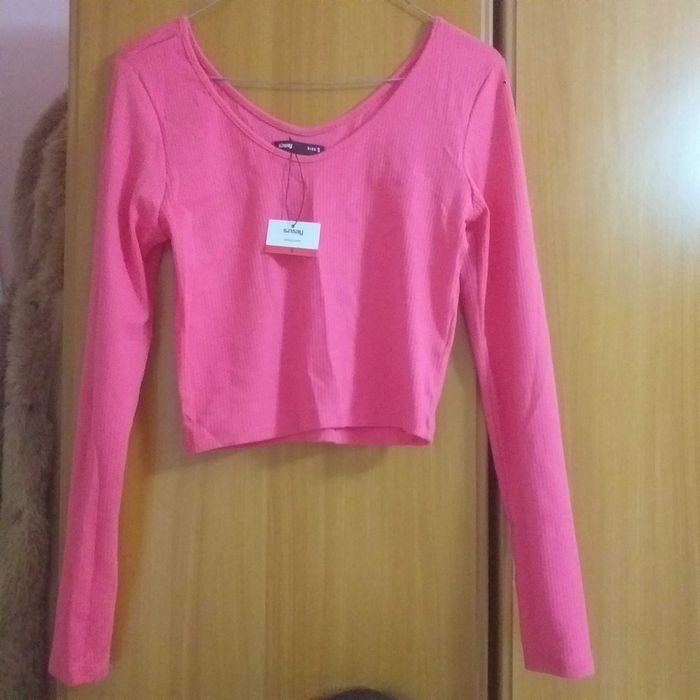 Bluza roză de marimea S