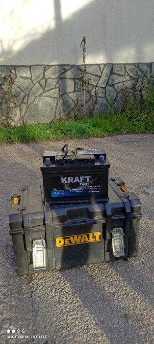 Акумулатор Kraft 75ah Почти нов! Akumulator Pochti Nov