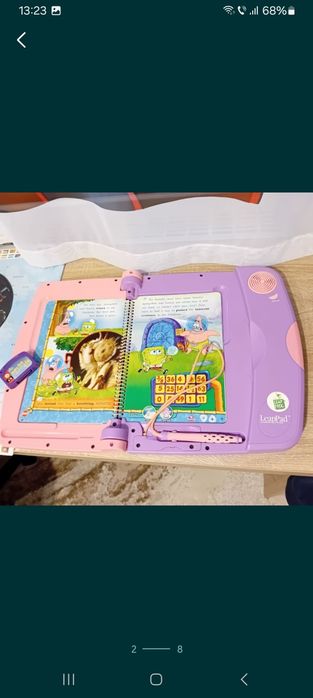LeapPad cu husa si 14 casete