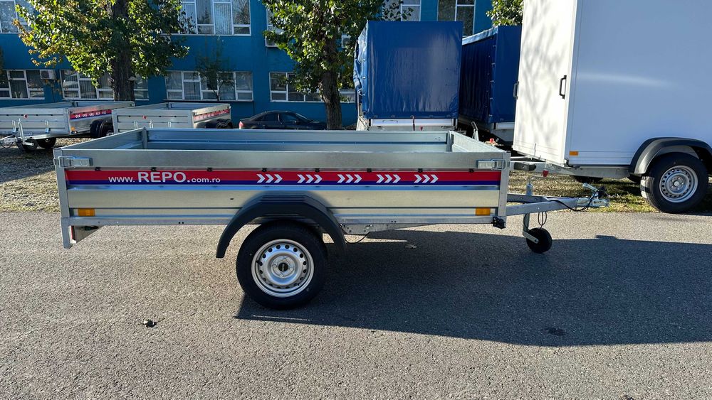 Remorcă apicolă basculabilă auto 750kg pentru ATV