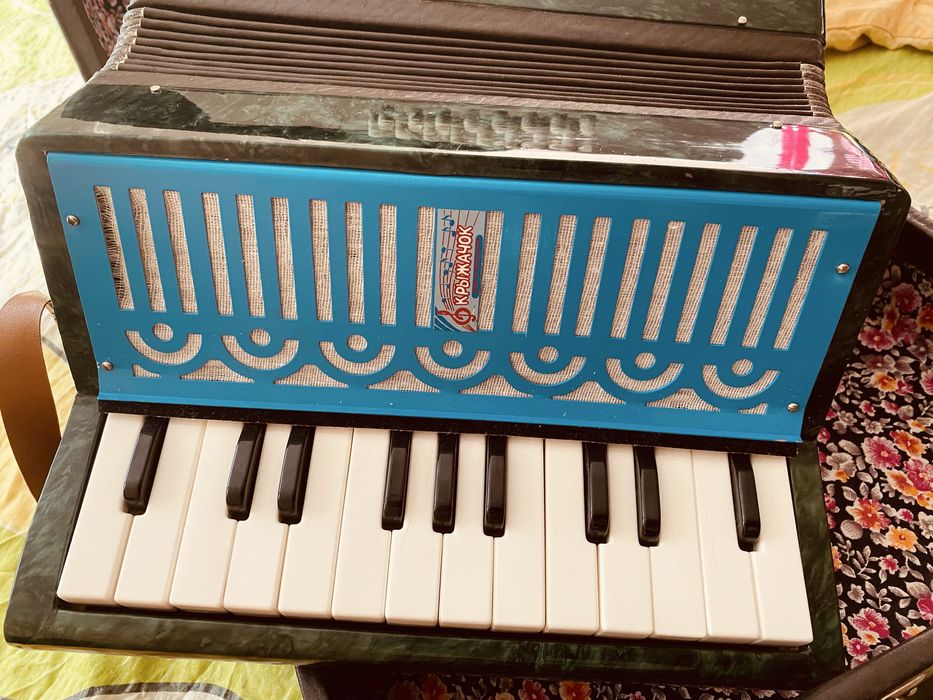 Детски акордеон , неразлечим от нов