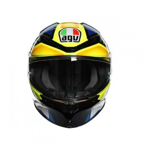 КАСКА AGV K-6 S Joan Black/Blue/Yellow