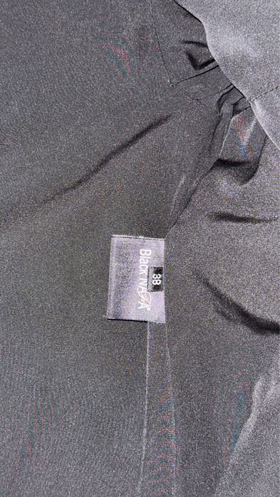 Норковая шуба черная