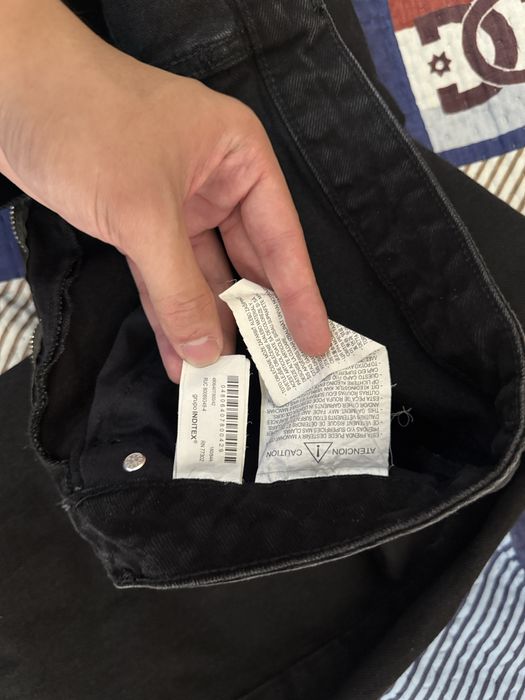 Мужские черные джинсы Zara