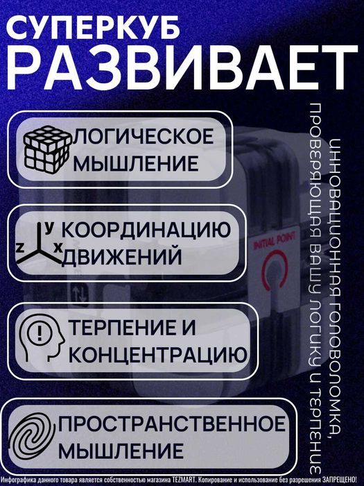 Головоломка-лабиринт-куб, 3D Magic Cube