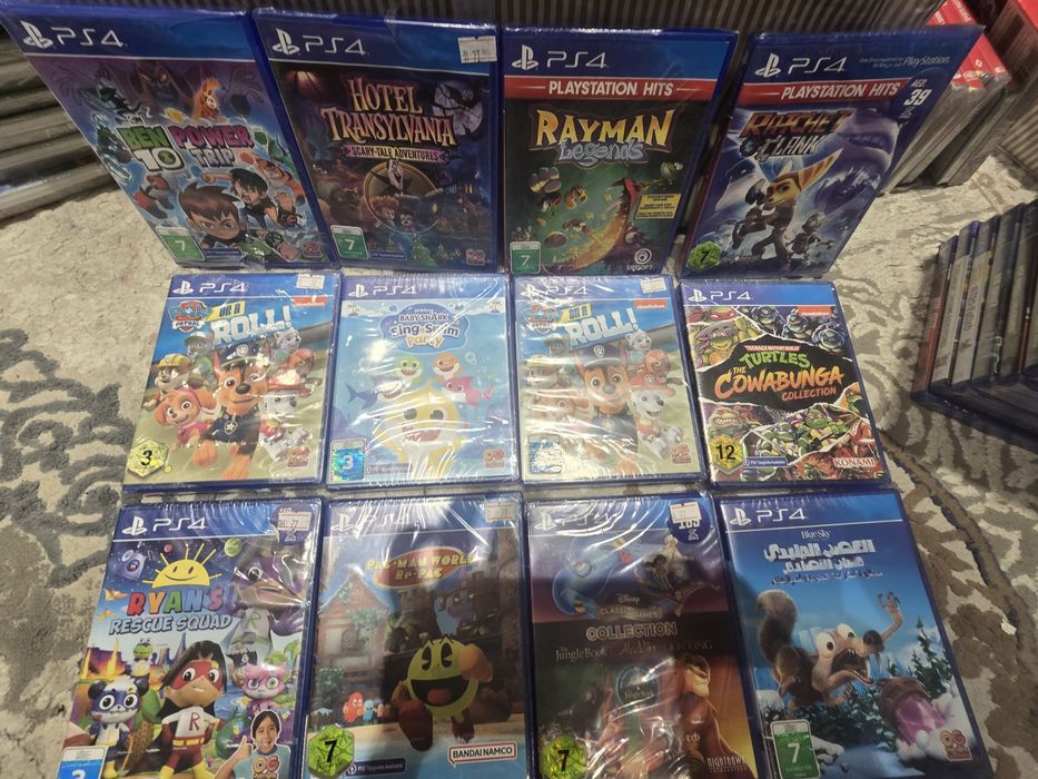 Детские игры play station4, ps4  новые