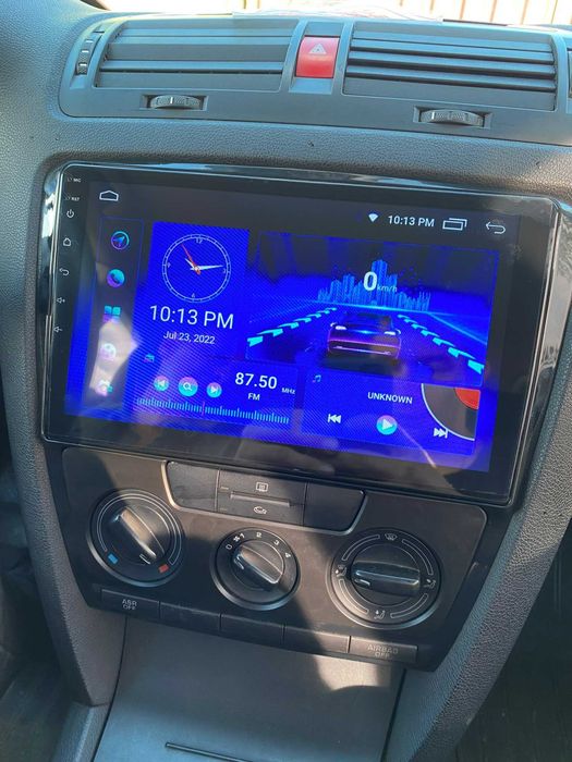 OFERTA - Navigatie Android Skoda Octavia 2 - Ecran QLed CarPlay DSP