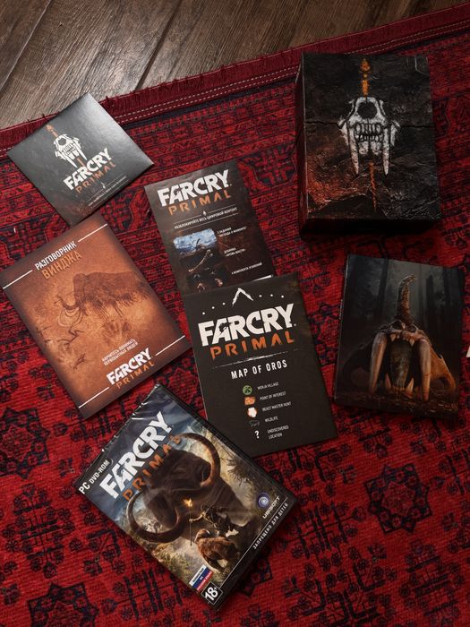 Far Cry Primal Pc DVD-rom коллекционное издание