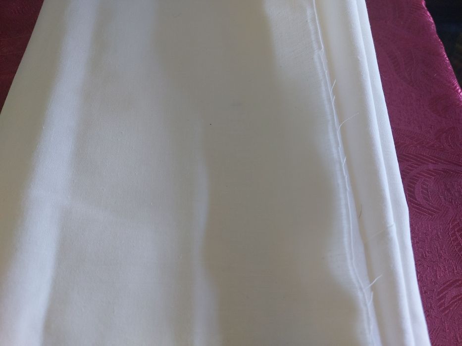Cupon pânză albă 1,5x 6,2m