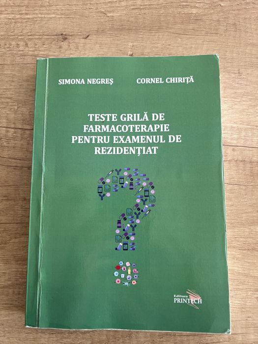 Teste grila de farmacoterapie pentru examenul de rezidentiat