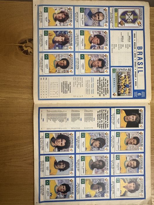 Album Panini Espana 82 complet