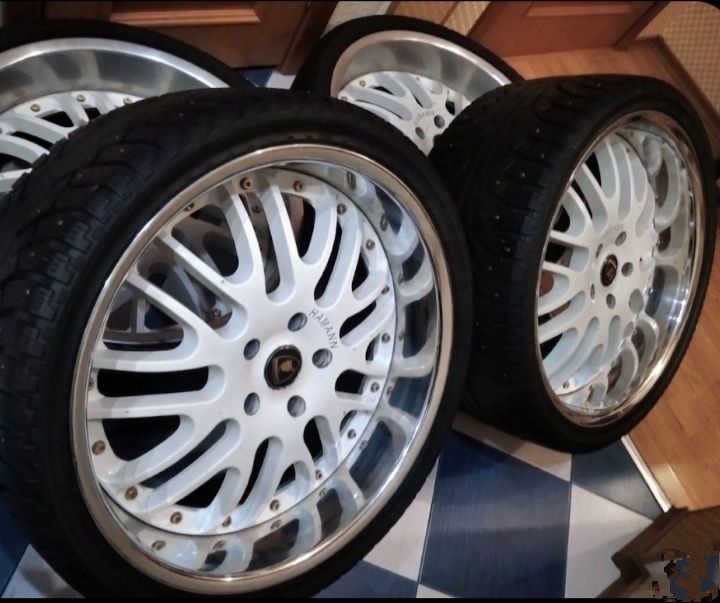 Диски R22 на Porsche Cayenne