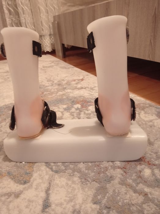 Лангет, ортоз фиксатор при переломе ноги детский размер S