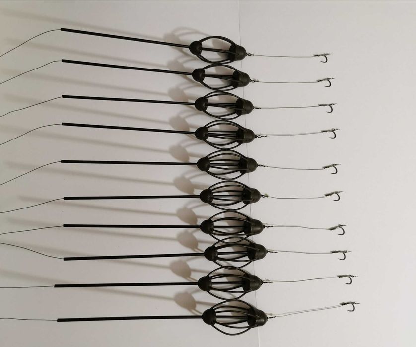 Montura crap cu spin 40 gr 10 bucati