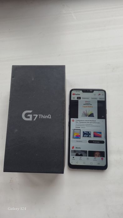 lg g7 thinq  флагман