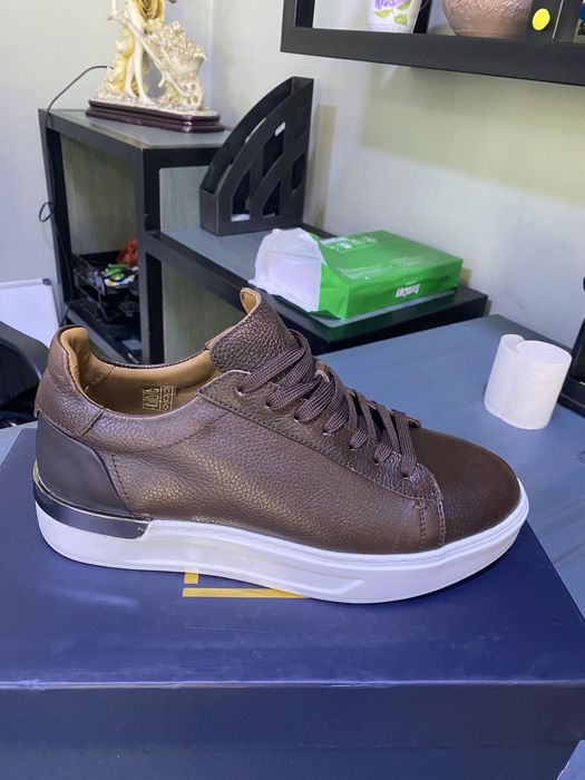 Кеды коричневый новый