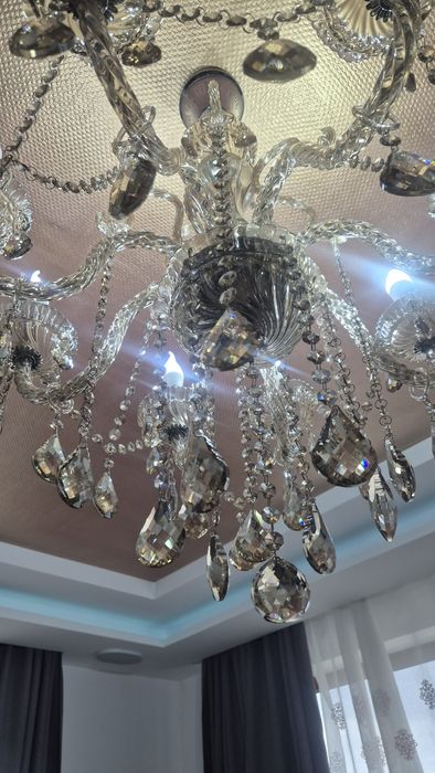 Candelabru  lustra cristal 8 becuri