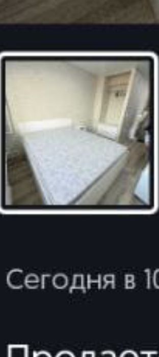 Кровать с матрасом