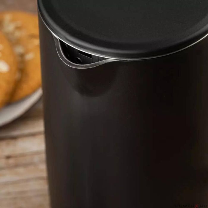 Fierbator electric, fabricat din otel inoxidabil, negru/auriu roz,