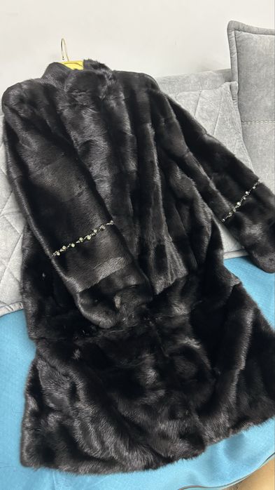 Норка  шуба Натуралный