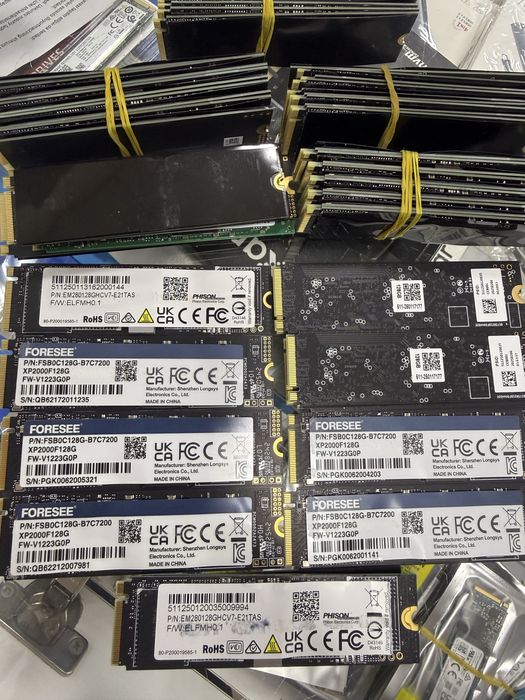 SSD M2 NVME 128GB pull out