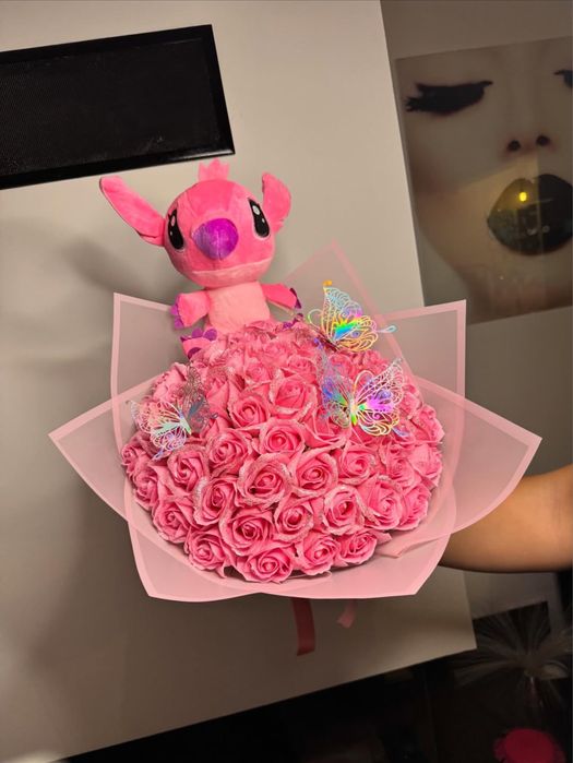 Buchet trandafiri de sapun