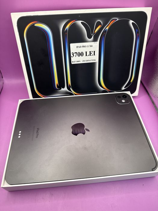 Ipad pro 11 m4 256gb / factura •Matei Amanet Crangasi•